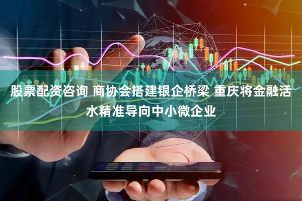 股票配资咨询 商协会搭建银企桥梁 重庆将金融活水精准导向中小微企业